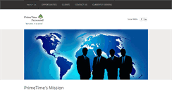 Desktop Screenshot of primetimepersonnel.net